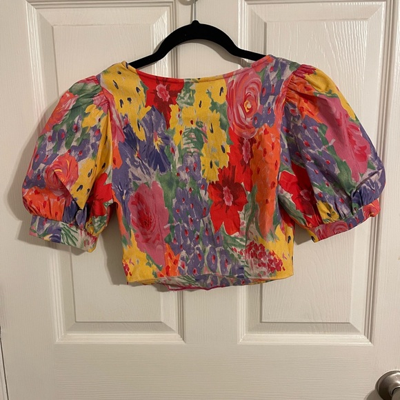 Amanda Uprichard Floral Two Piece Set - Picture 3 of 8